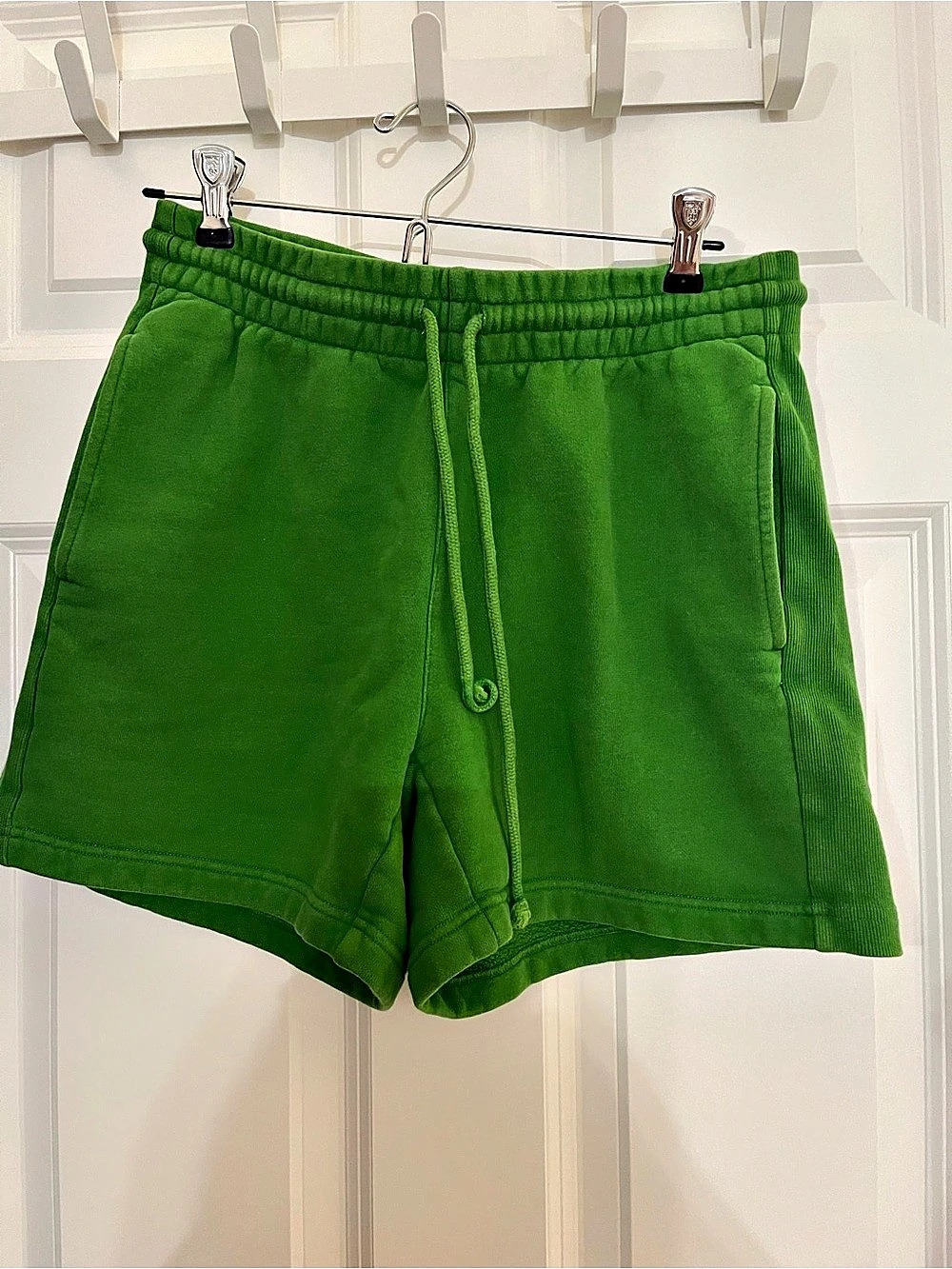 TNA Cozy Aritzia Green Fleece shorts  Athletic Shorts Womens Size Small